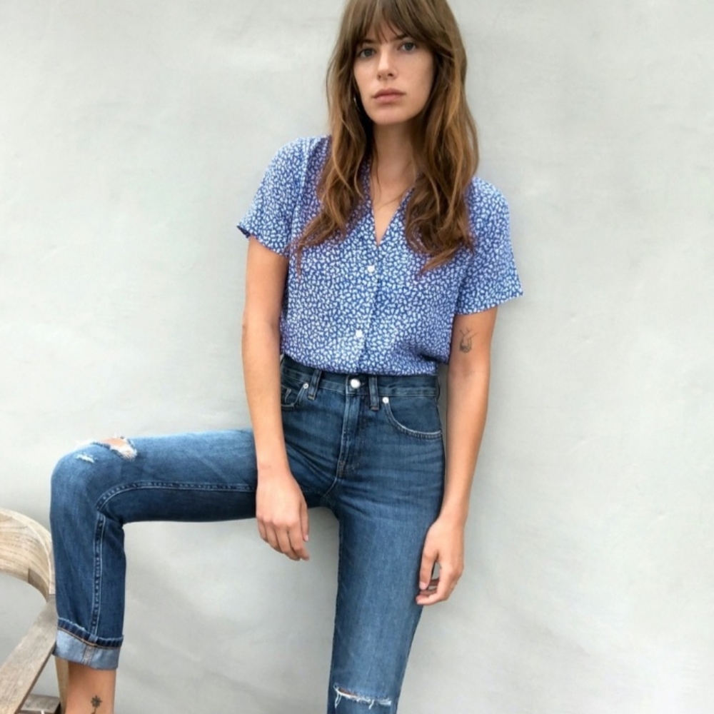 Everlane The Summer Denim Straight Jean Size 29 Regular No Stretch NEW NWT
